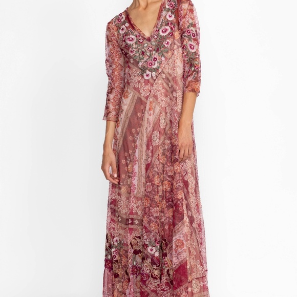 Johnny Was Mesh Dress - Picture 3 of 5